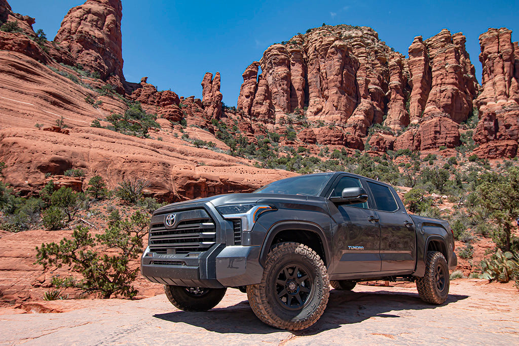 2022-2025 Toyota Tundra 2-3 Inch Lift Stage 2 2.5 Exp Suspension System Tubular Icon Vehicle Dynamics