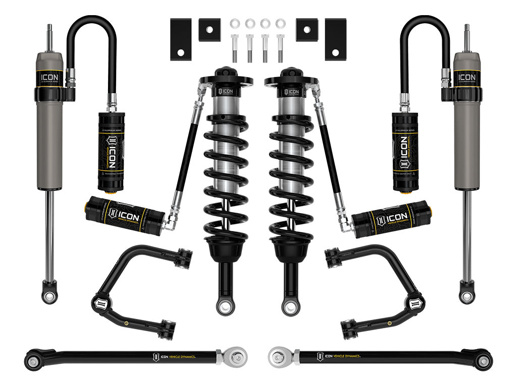 2022-2025 Toyota Tundra 2-3.5 Inch Lift Stage 8 2.5 Suspension System Tubular Icon Vehicle Dynamics