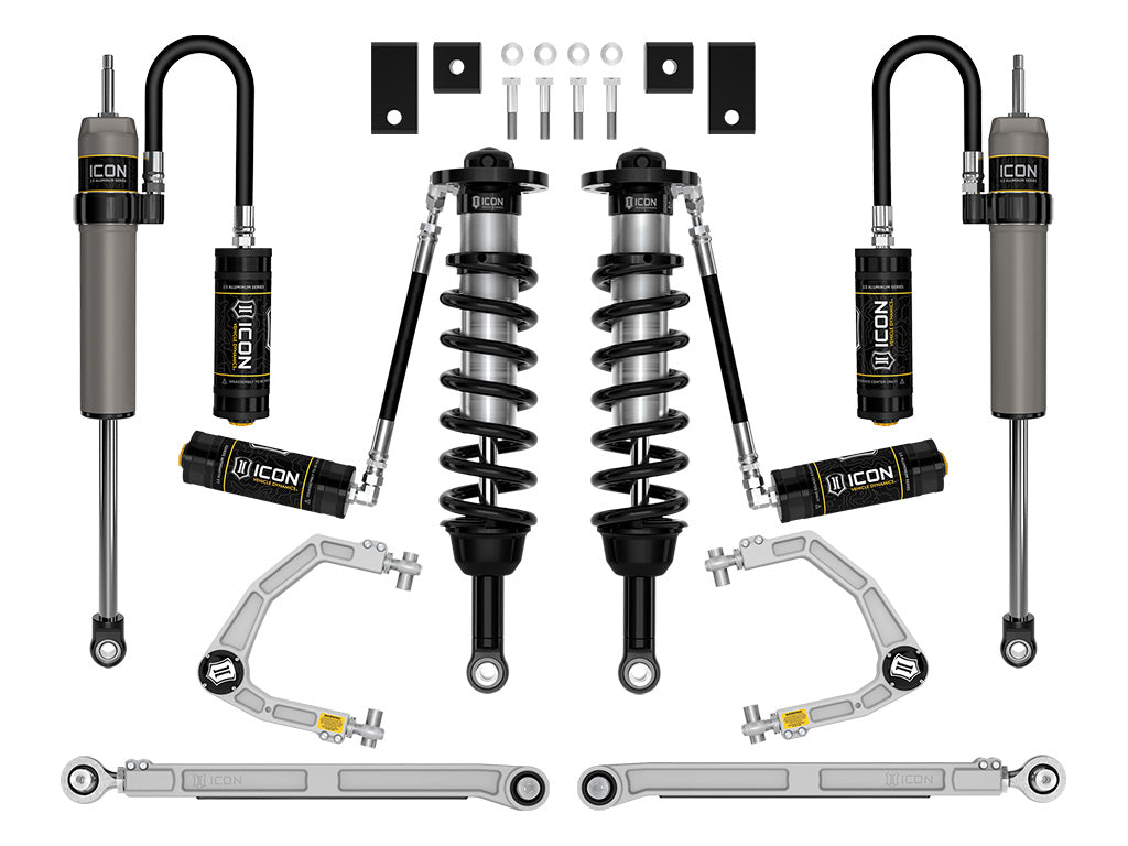 2022-2025 Toyota Tundra 1.25-3.5 Inch Lift Stage 8 2.5 Suspension System Billet Icon Vehicle Dynamics