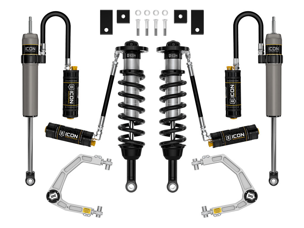 2022-2025 Toyota Tundra 1.25-3.5 Inch Lift Stage 9 2.5 Suspension System Billet CDCV Icon Vehicle Dynamics