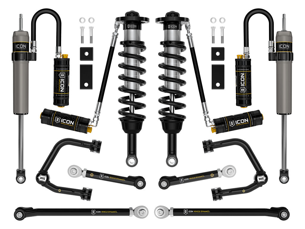 2022-2025 Toyota Tundra 2-3.5 Inch Lift Stage 10 2.5 Suspension System Tubular CDCV Icon Vehicle Dynamics
