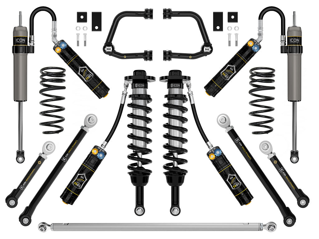 2022-2025 Toyota Tundra 2-3.5 Inch Lift Stage 11 2.5 Suspension System Tubular CDXS Icon Vehicle Dynamics