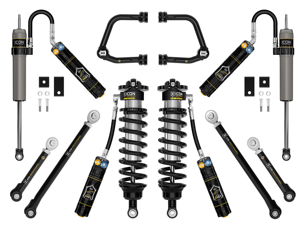 2022-2025 Toyota Tundra 2-3.25 Inch Lift Stage 1 3.0 Suspension System Tubular CDXS Icon Vehicle Dynamics