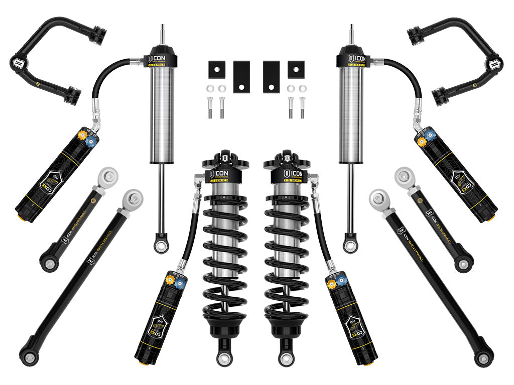 2022-2025 Toyota Tundra 2-3.25 Inch Lift Stage 2 3.0 Suspension System Tubular CDXS Icon Vehicle Dynamics