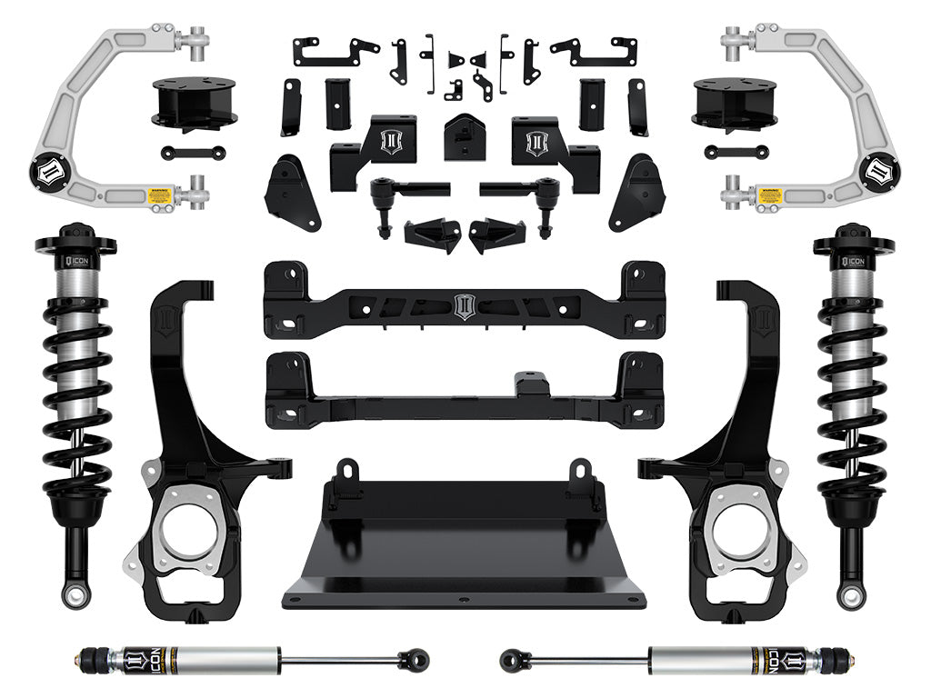 2022-2024 Toyota Tundra 6 Inch Lift Stage 2 Suspension System Billet 2022-2024 Toyota Tundra 6 Inch Lift Stage 1 Suspension System Billet Icon Vehicle Dynamics
