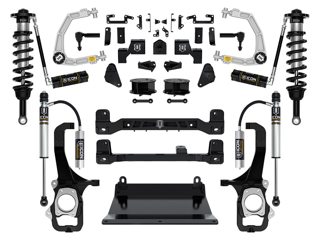 2022-2024 Toyota Tundra 6 Inch Lift Stage 3 Suspension System Billet Icon Vehicle Dynamics