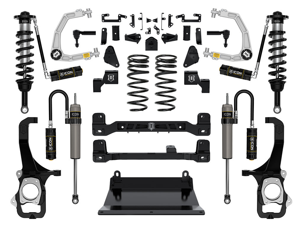 2022-2024 Toyota Tundra 6 Inch Lift Stage 4 Suspension System Billet Icon Vehicle Dynamics