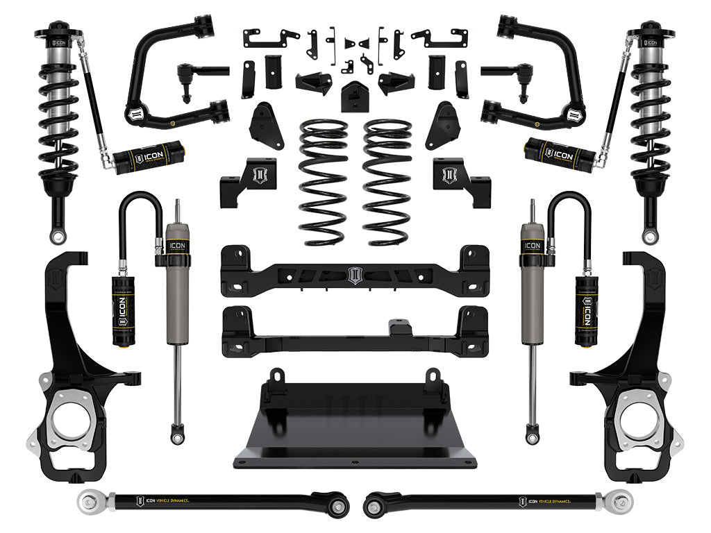 2022-2024 Toyota Tundra 6 Inch Lift Stage 5 Suspension System Tubular Icon Vehicle Dynamics