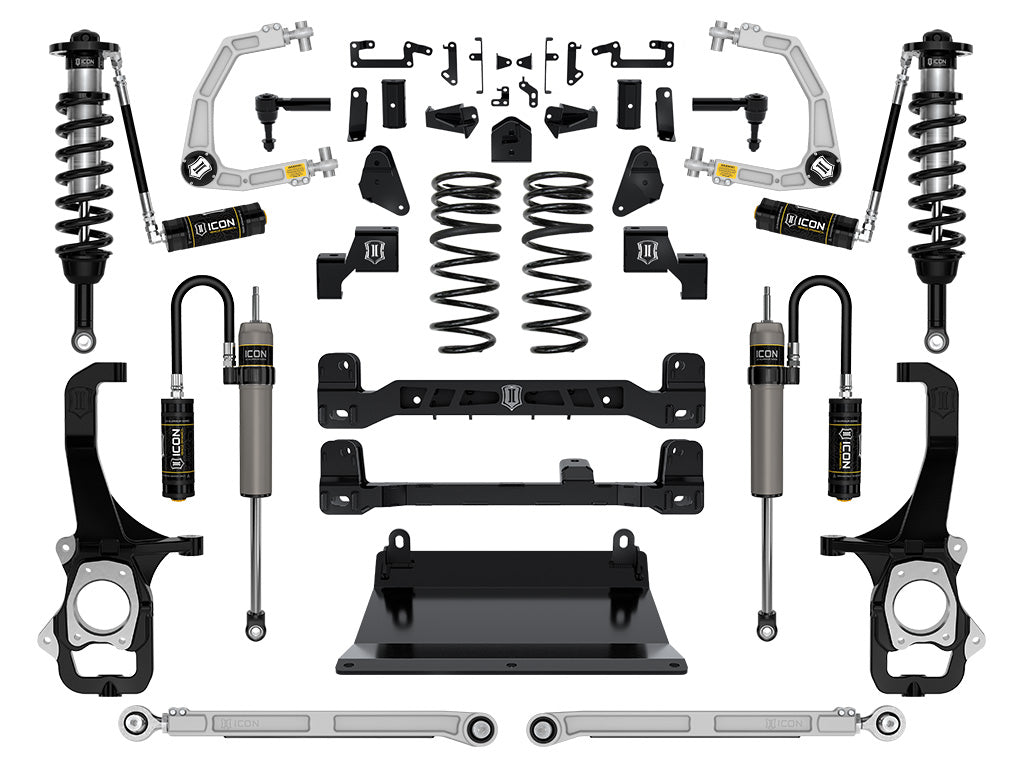 2022-2024 Toyota Tundra 6 Inch Lift Stage 5 Suspension System Billet Icon Vehicle Dynamics
