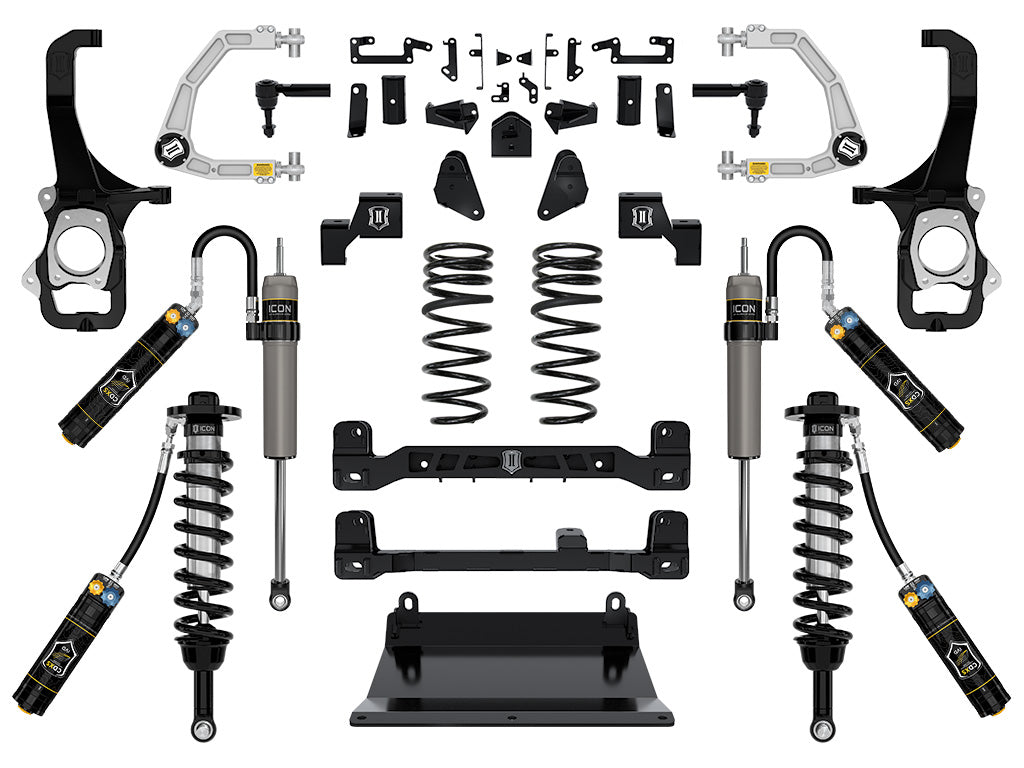 2022-2024 Toyota Tundra 6 Inch Lift Stage 6 Suspension System Billet CDXS Icon Vehicle Dynamics