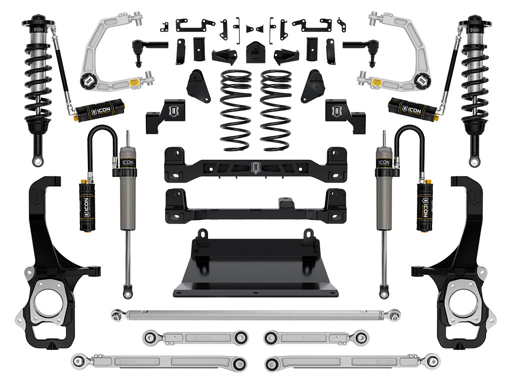 2022-2024 Toyota Tundra 6 Inch Lift Stage 7 Suspension System Billet CDCV Icon Vehicle Dynamics