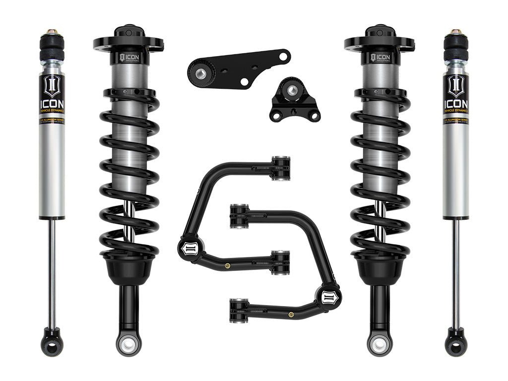 2024-2025 Toyota Tacoma 1.25-3 Inch Lift Stage 2 Suspension System Tubular Icon Vehicle Dynamics