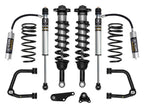 2024-2025 Toyota Tacoma 1.25-3 Inch Lift Stage 3 Suspension System Tubular Overland Rear Springs Icon Vehicle Dynamics
