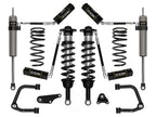 2024-2025 Toyota Tacoma 1.25-3 Inch Lift Stage 4 Suspension System Tubular Overland Rear Springs Icon Vehicle Dynamics