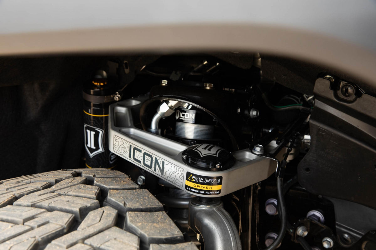 2024-2025 Toyota Tacoma 1.25-3 Inch Lift Stage 7 Suspension System Billet Overland Rear Springs Icon Vehicle Dynamics