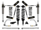 2024-2025 Toyota Tacoma 1.25-3 Inch Lift Stage 8 Suspension System Billet Triple Rate Rear Springs Icon Vehicle Dynamics