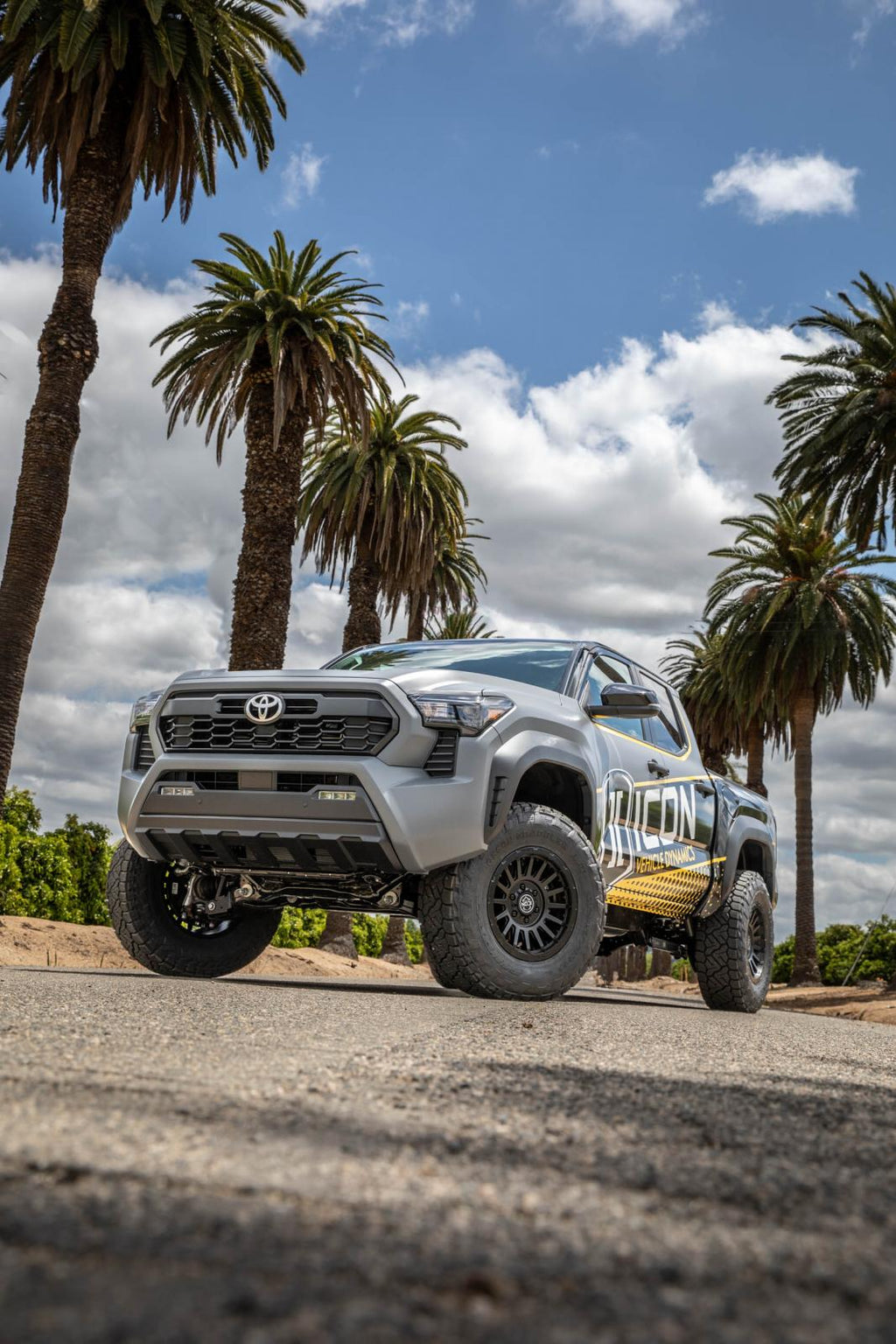 2024-2025 Toyota Tacoma 1.25-3 Inch Lift Stage 8 Suspension System Tubular Overland Rear Springs Icon Vehicle Dynamics