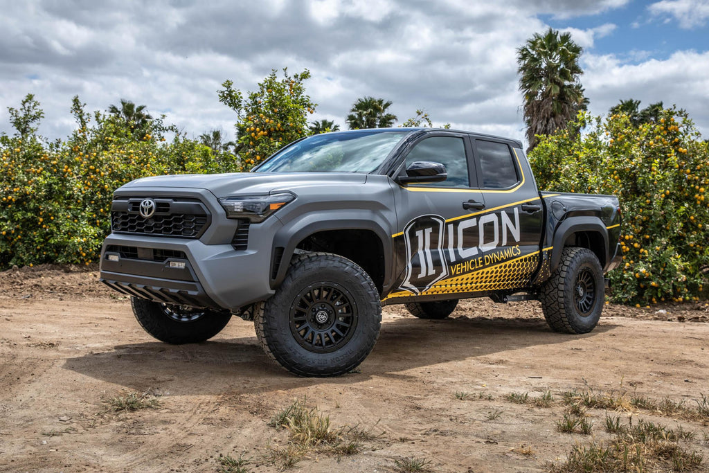 2024-2025 Toyota Tacoma 1.25-3 Inch Lift Stage 8 Suspension System Billet Icon Vehicle Dynamics
