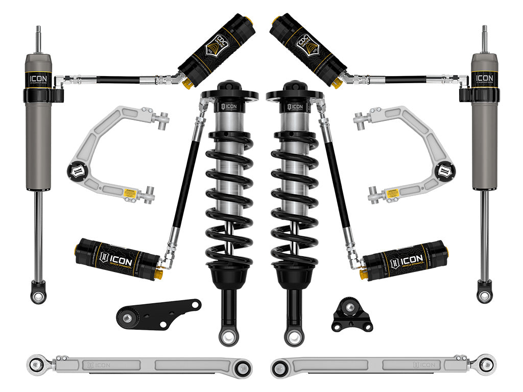 2024-2025 Toyota Tacoma 1.25-3 Inch Lift Stage 8 Suspension System Billet Icon Vehicle Dynamics