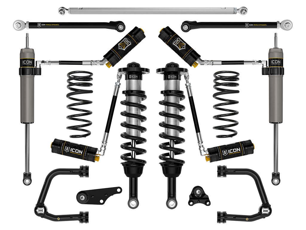 2024-2025 Toyota Land Cruiser 250 Series 1.25-3 Inch Lift Stage 8 Suspension System CDCV Tubular Icon Vehicle Dynamics