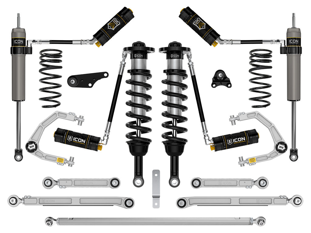 2024-2025 Toyota Land Cruiser 250 Series 1.25-3 Inch Lift Stage 9 Suspension System CDCV Billet Icon Vehicle Dynamics