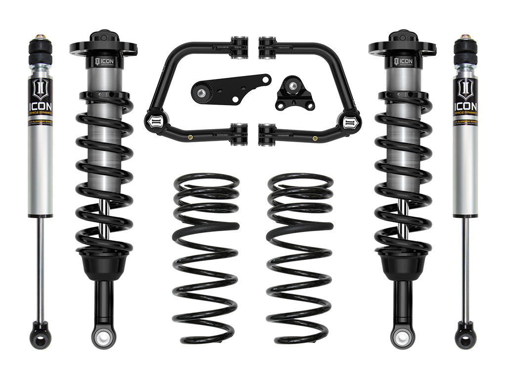 2025 Toyota 4Runner 4WD 1.25-3 Inch Lift Stage 2 Suspension System Tubular Icon Vehicle Dynamics
