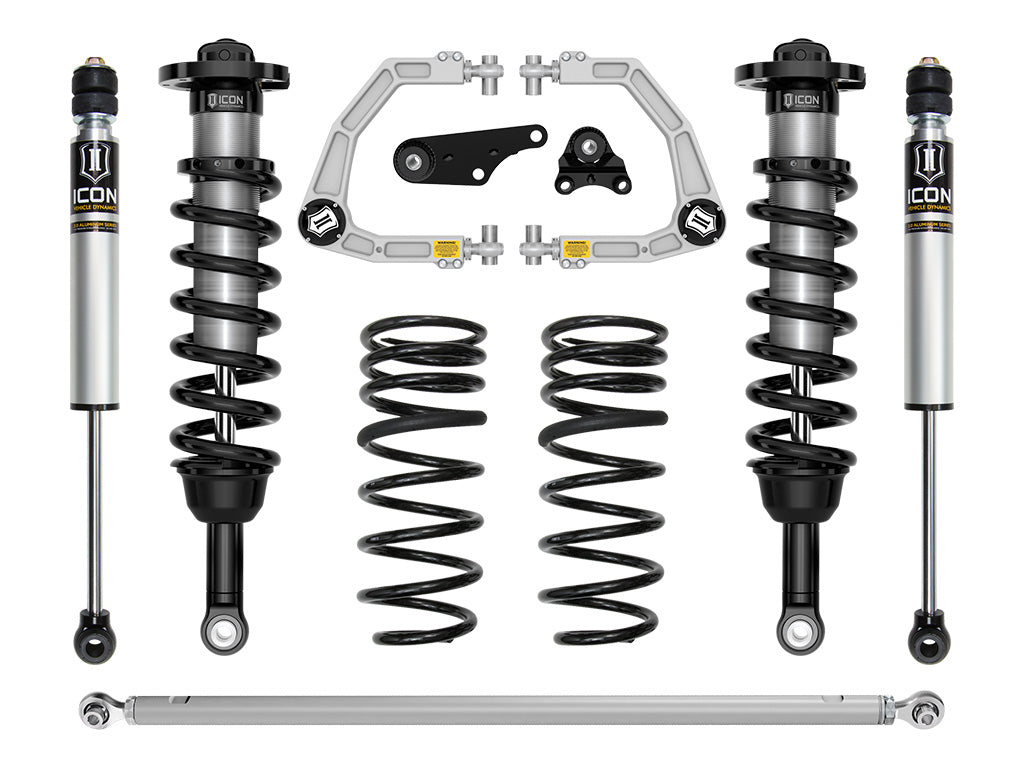 2025 Toyota 4Runner 4WD 1.25-3 Inch Lift Stage 3 Suspension System Billet Icon Vehicle Dynamics