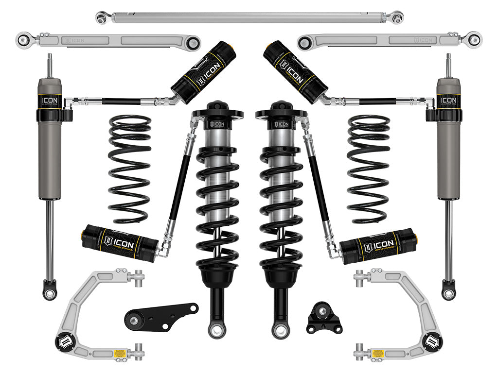 2025 Toyota 4Runner 4WD 1.25-3 Inch Lift Stage 7 Suspension System Billet Icon Vehicle Dynamics