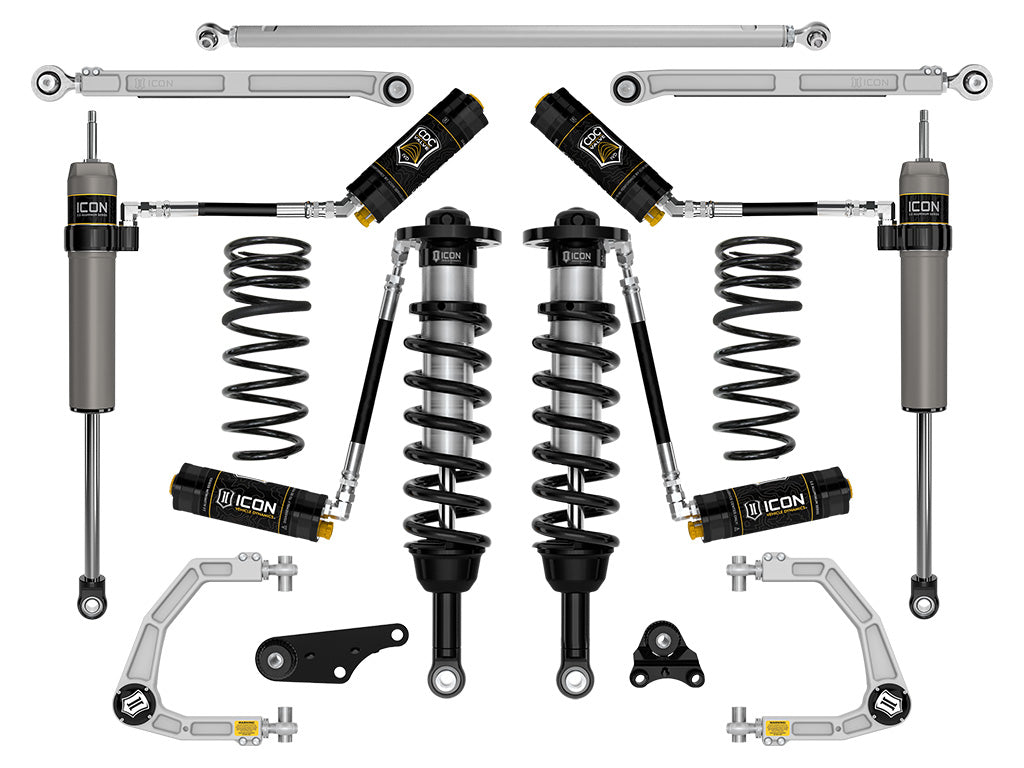 2025 Toyota 4Runner 4WD 1.25-3 Inch Lift Stage 8 Suspension System Billet Icon Vehicle Dynamics