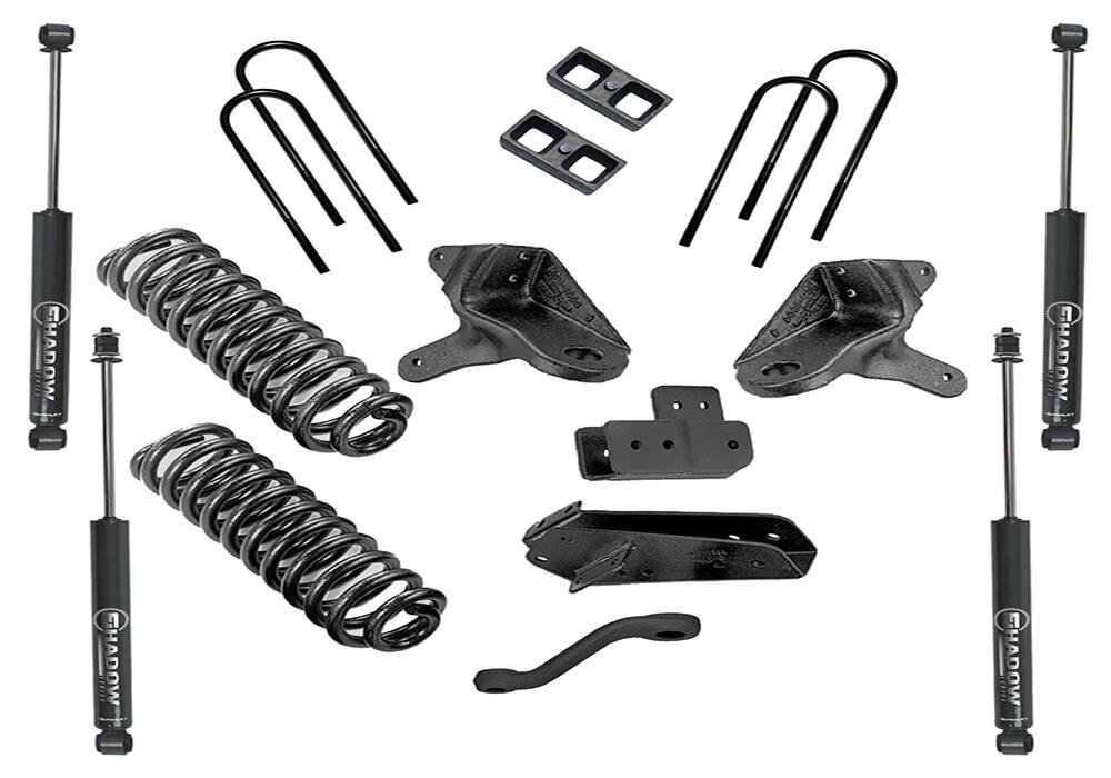 6 Inch Lift Kit 1980-1996 Ford F-150 4WD with Superlift Shocks Superlift