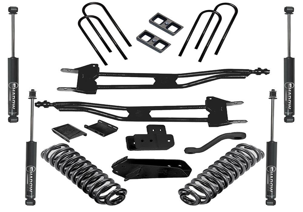 6 Inch Lift Kit 1980-1996 Ford F-150 4WD Superunner Kit with Superlift Shocks Superlift