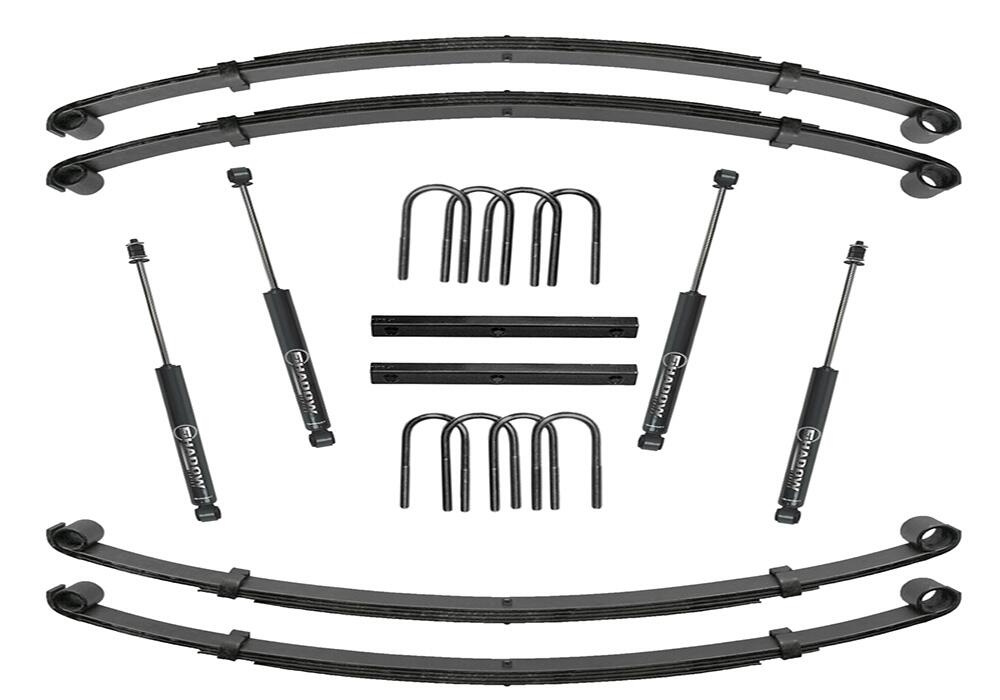 1.5 Inch Lift Kit 1987-1996 Jeep Wrangler Yj with Superlift Shocks Superlift