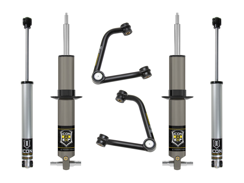 19-23 GM 1500 2.375-3.75 Inch Lift Stage 2 Exp Suspension System Tubular Icon Vehicle Dynamics