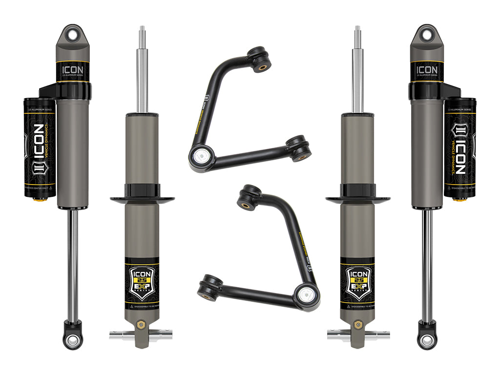 19-23 GM 1500 2.375-3.75 Inch Lift Stage 3 Exp Suspension System Tubular Icon Vehicle Dynamics