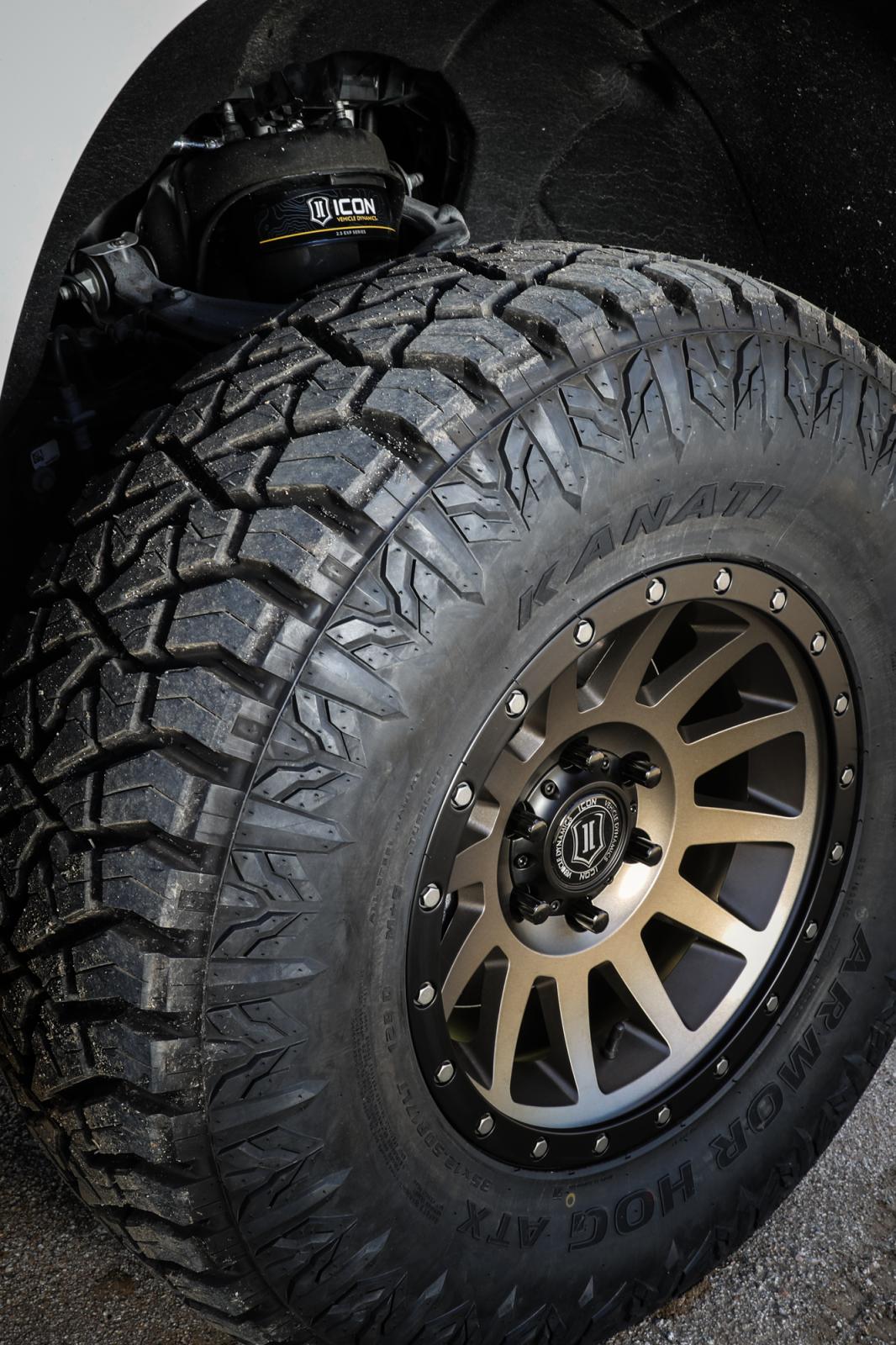 19-23 GM 1500 2.375-3.75 Inch Lift Stage 3 Exp Suspension System Billet Icon Vehicle Dynamics
