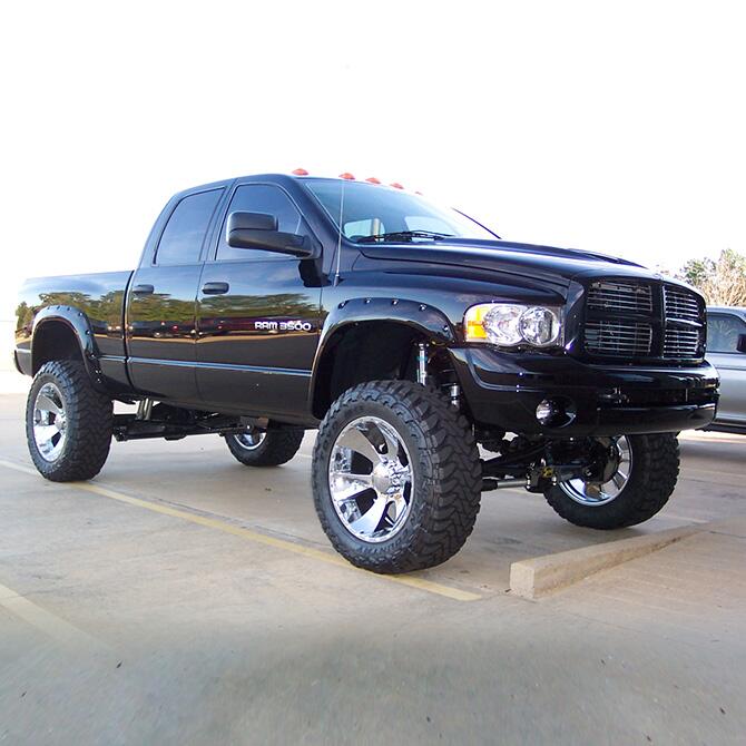 6 Inch Lift Kit 2003-2005 Dodge Ram 2500 and 3500 4WD Diesel Engine with Superlift Shocks Superlift
