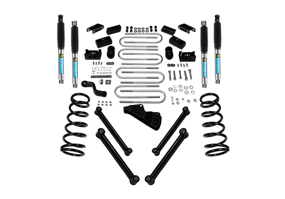 6 Inch Lift Kit 2003-2005 Dodge Ram 2500 and 3500 4WD Diesel Engine with Bilstein Shocks Superlift