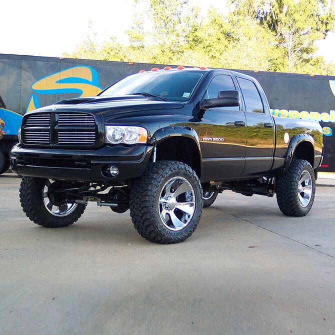 6 Inch Lift Kit 2003-2005 Dodge Ram 2500 and 3500 4WD Diesel Engine with Superlift Shocks Superlift