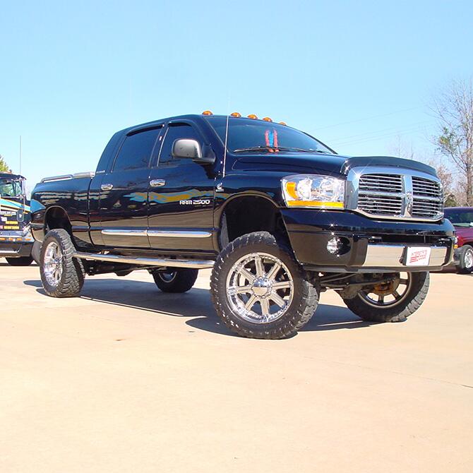 6 Inch Lift Kit 2006-2007 Dodge Ram 2500 and 3500 4WD 5.9L Cummins Diesel Engine with Bilstein Shocks Superlift