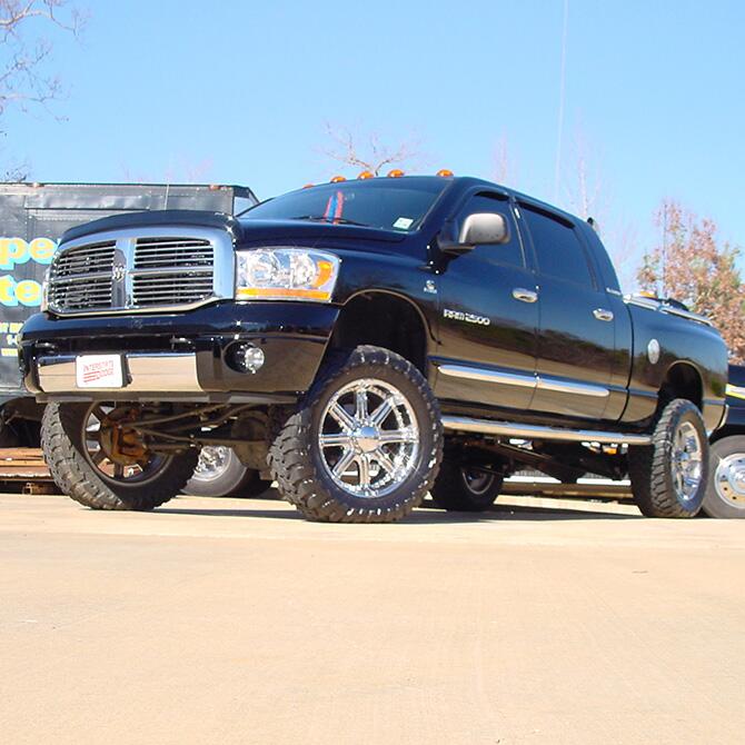 6 Inch Lift Kit 2006-2007 Dodge Ram 2500 and 3500 4WD 5.9L Cummins Diesel Engine with Bilstein Shocks Superlift