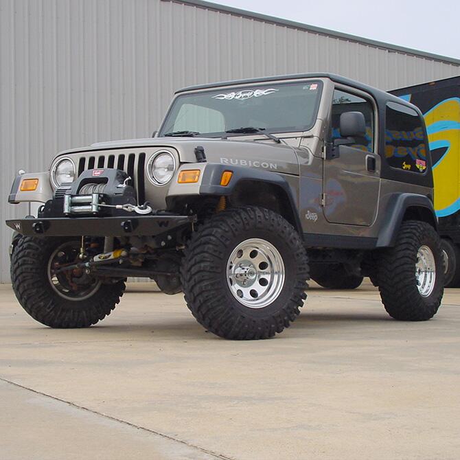 4 Inch Lift Kit 1997-2002 Jeep Wrangler TJ with Superlift Shocks Superlift