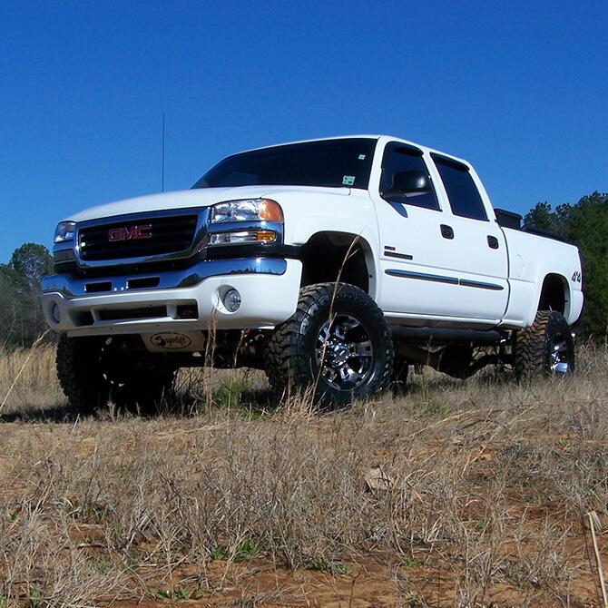 6 Inch Lift Kit 2001-2010 Chevy Silverado and GMC Sierra 2500HD or 3500HD 4WD Knuckle Kit with Bilstein Shocks Superlift