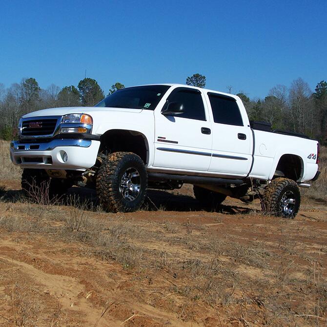 6 Inch Lift Kit 2001-2010 Chevy Silverado and GMC Sierra 2500HD or 3500HD 4WD Knuckle Kit with Bilstein Shocks Superlift
