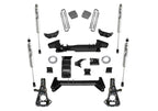 6 Inch Lift Kit 2001-2010 Chevy Silverado/GMC Sierra 2500 Hd/3500 Hd 4WD Knuckle Kit with Fox 2.0 Series Shocks Superlift