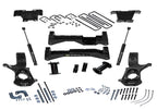 8 Inch Lift Kit 2007-2016 Chevy Silverado and GMC Sierra 2WD with Cast Steel Control Arms with Superlift Rear Shocks Superlift