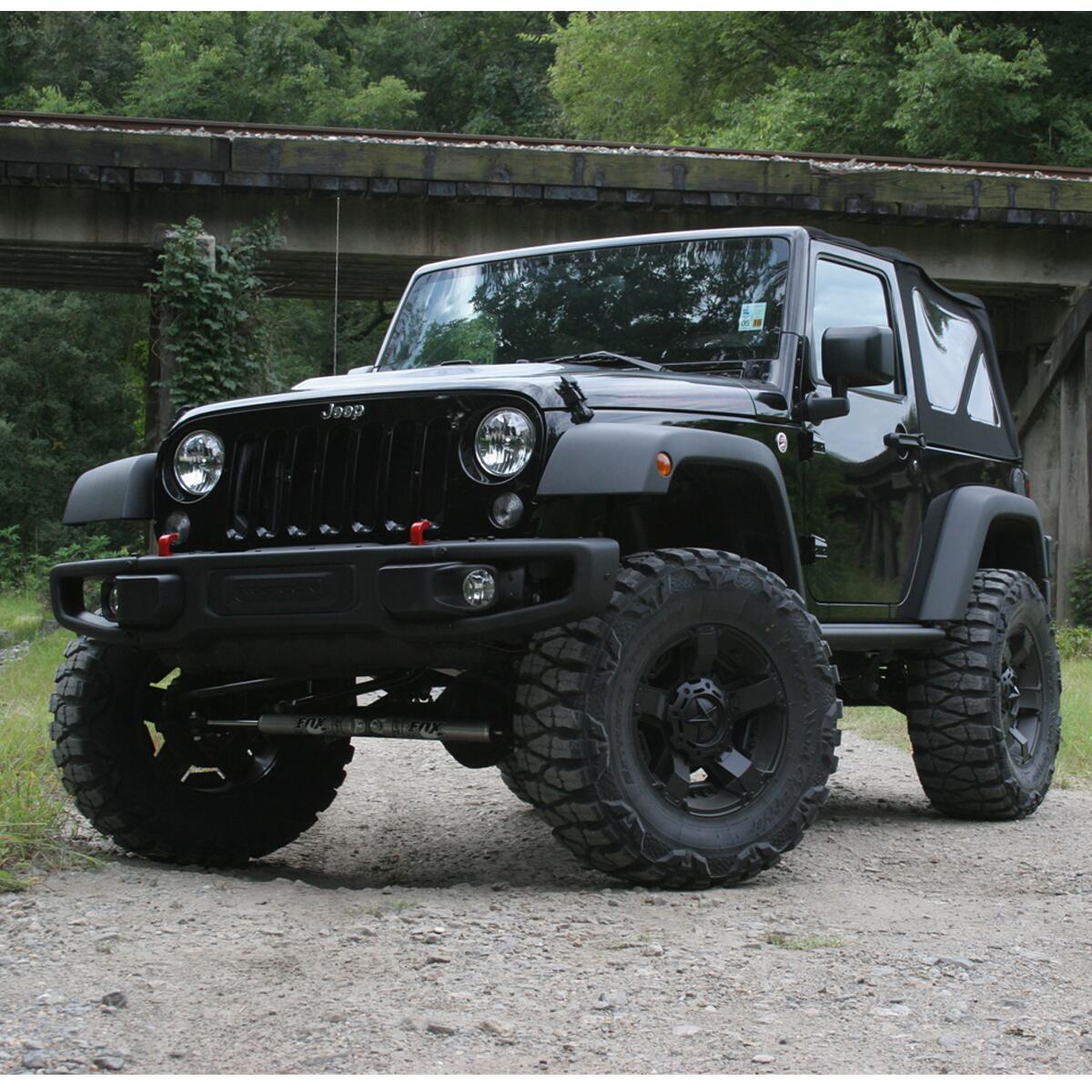 4 Inch Lift Kit 2007-2018 Jeep Wrangler JK 2 Door Standard Kit with Superlift Shocks Superlift