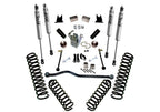 4 Inch Lift Kit 2007-2018 Jeep Wrangler JK 2 Door with Fox Shocks Superlift