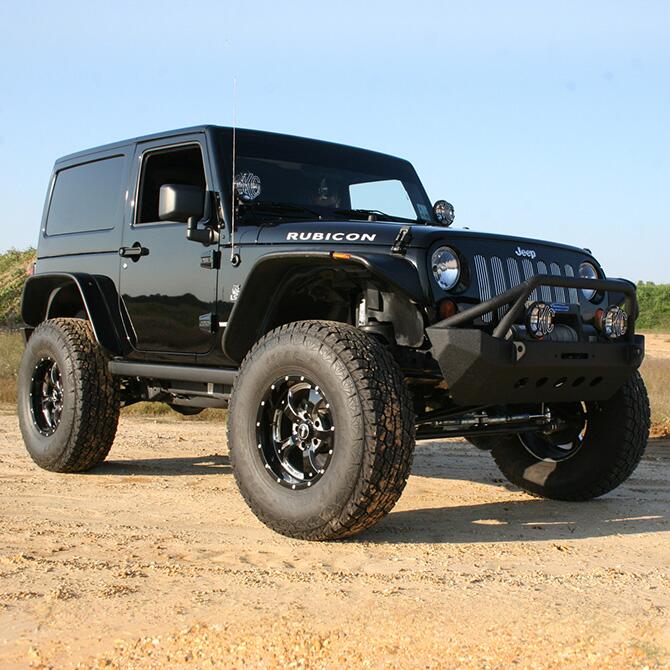 4 Inch Lift Kit 2007-2018 Jeep Wrangler JK 2 Door with Fox Shocks Superlift