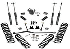 4 Inch Lift Kit 2007-2018 Jeep Wrangler JK 2 Door with Superlift Shocks Superlift