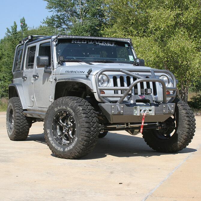 4 Inch Lift Kit 2007-2018 Jeep Wrangler JK Unlimited with Superlift Shocks Superlift